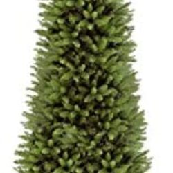 National Tree Company Artificial Slim Christmas Tree, Green, Kingswood Fir, Includes Stand, 12 Feet