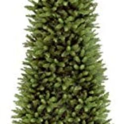 National Tree Company Artificial Slim Christmas Tree, Green, Kingswood Fir, Includes Stand, 16 Feet