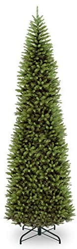You are currently viewing National Tree Company Artificial Slim Christmas Tree, Green, Kingswood Fir, Includes Stand, 16 Feet